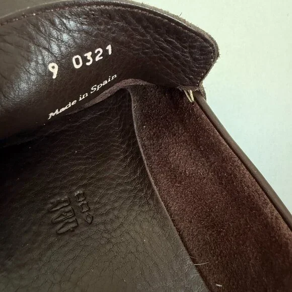 EUC Paraboot Brown Leather Loafer